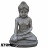 Statue de jardin Bouddha assis M 27x20x40cm