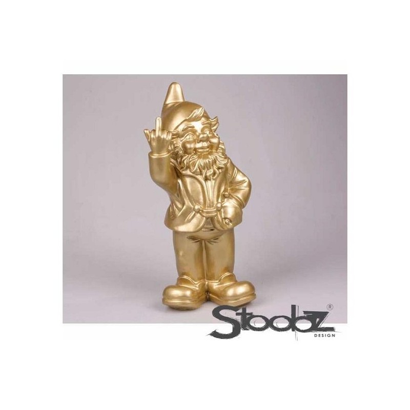 Stoobz Statue Polystone Gnome f*ck you or 20cm