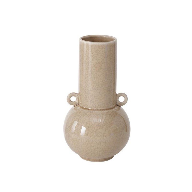 Boltze Home Vaas Yardim beige H26cm keramiek