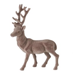 Boltze Home Cerf Josa H40cm marron troupeau
