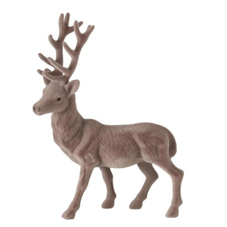 Boltze Home Cerf Josa H40cm marron troupeau