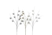 Boltze Home Fleur Artificielle Pin H91cm or, argent ou blanc