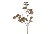 Boltze Home Branche artificielle Eucalyptus H85cm vert cuivre