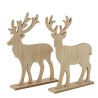 Boltze Home Figurine cerf Kigan MDF H45cm