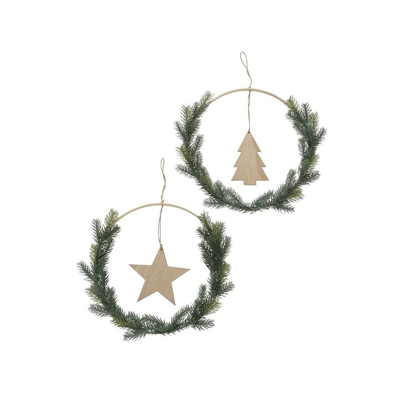 Boltze Home Pendentif décoratif Noël Cara dia 35cm