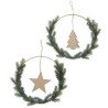 Boltze Home Pendentif décoratif Noël Cara dia 35cm