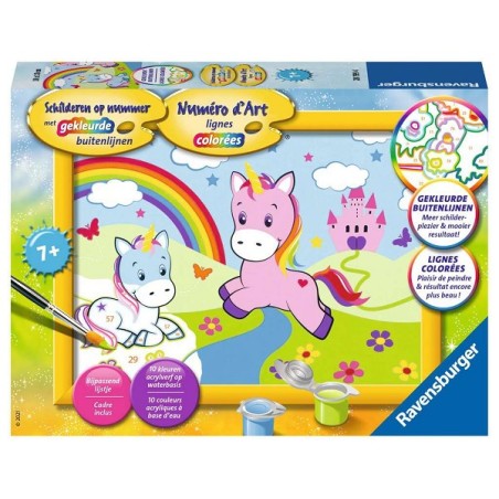 Ravensburger Schilderen op nummer Eenhoornwereld