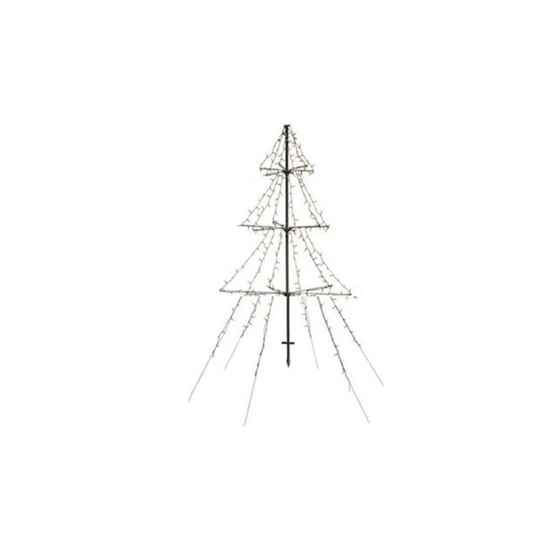 Éclairage extérieur LED en forme d'arbre de noël, 180cm, 330 lampes LE