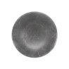 Sous-assiette plastique métallisé argent Ø33cm