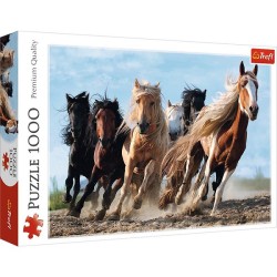 Puzzle Chevaux au galop 1000 pièces