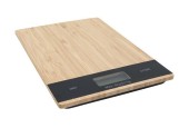 Balance de cuisine numérique avec bambou jusqu'à 5kg