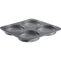 Moule à pain à hamburger Westmark pour 4 petits pains 28x28x2,5cm