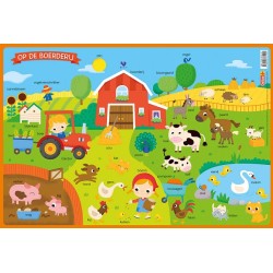 Sous-verres éducatifs Deltas - À la ferme