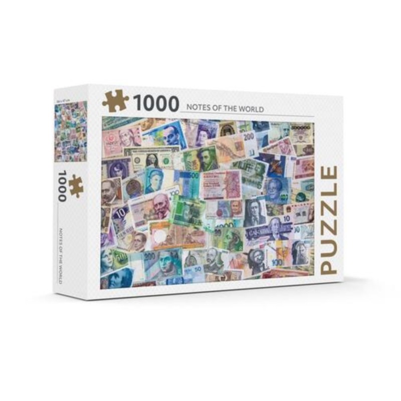Rebo puzzel Notes Of The World 1000 stukjes