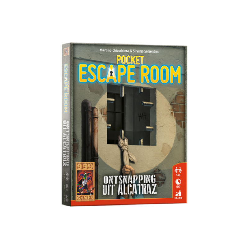 999 Games Pocket Escape Room - Évadez-vous d'Alcatraz