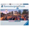 Ravensburger puzzle 1000 pièces Soirée à Amsterdam Panorama