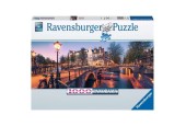 Ravensburger puzzle 1000 pièces Soirée à Amsterdam Panorama