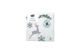 Duni Servetten Forest Deer 24x24cm 3-laagstissue FSC pak a 20 servetten
