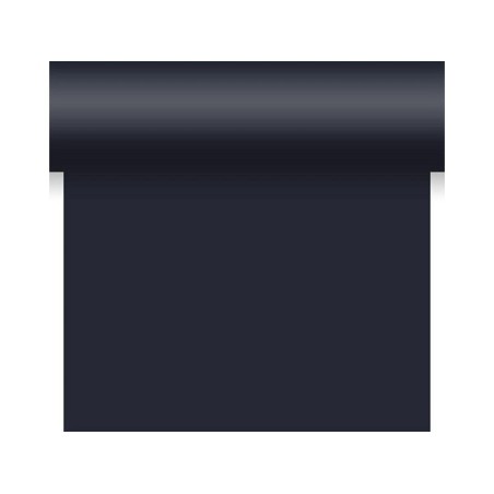 Duni 3-in-1 Zwart 40x480cm Dunisilk FSC