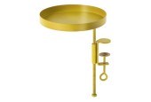 Esschert Design Pince de rebord de fenêtre ronde dorée M Ø18xh24,6cm métal