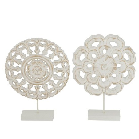 Boltze Home Decoratief object Ruhla MDF op standaard 19xh26cm