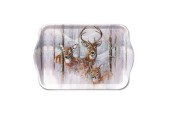 Plateau Ambiente Mélamine Cerf Sauvage 13x21cm