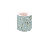 Ambiente Kaars klein Mistletoe All Over Green