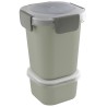 Sunware Sigma Home Food to go Tasse à lunch vert clair/gr foncé. 11,5 x 11,5 x 18,5 cm