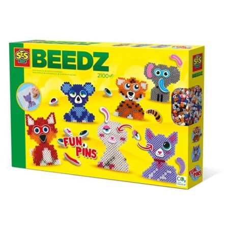 Ses Beedz Perles thermocollantes - Animaux FunPins