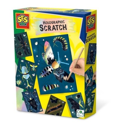 Ses Scratch Holographique - Insectes