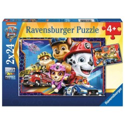 Ravensburger puzzel Paw Patrol Altijd paraat 2x24 stukjes