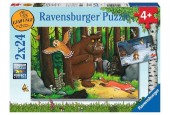 Ravensburger puzzel The Gruffalo De Boswandeling 2x24 stukjes