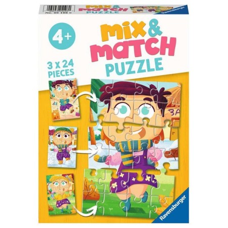Ravensburger Mix&Match puzzle Vêtements 3x24 pièces