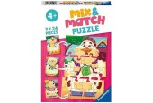 Ravensburger Mix&Match puzzle Amis de la ferme 3x24 pièces