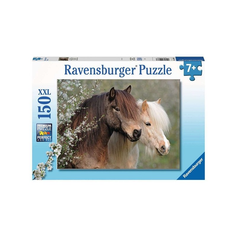 Ravensburger puzzel Mooie paarden 150 stukjes XXL