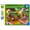 Ravensburger puzzel John Deere Big Wheels 100 stukjes XXL