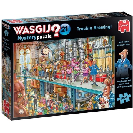 Jumbo Wasgij puzzel Mystery 21 Leven in de brouwerij 1000 stukjes