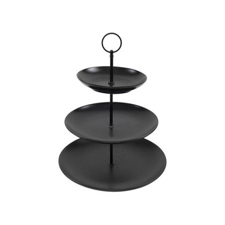 Etagere 3-laags zwart 16x21x26cm