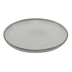 Assiette petit déjeuner Ø21cm gris pierre boîte de 6 pièces
