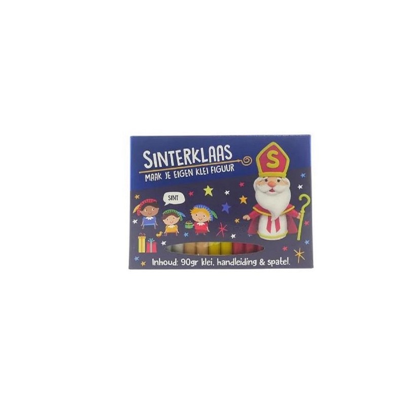 Fabriquez votre propre figurine en argile Sinterklaas, 90gr