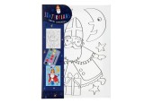 Canvas schilderset Sinterklaas 18x25cm