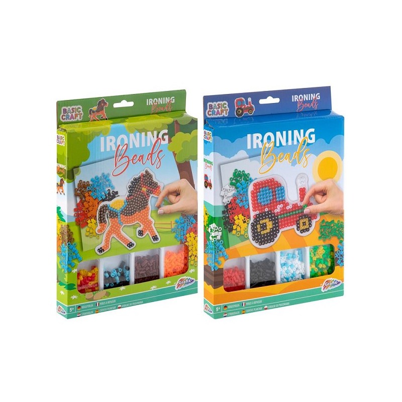 Grafix Set de perles thermocollantes ferme 29x21cm