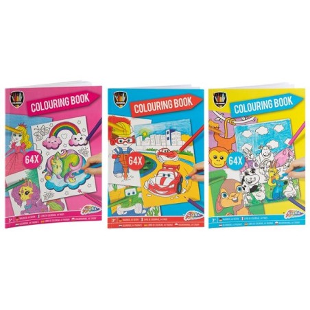 Livre de coloriage Grafix A4 64 pages