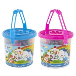 Grafix Argile en seau 12 pièces Ø7x7cm