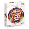 Grafix Puzzle Rond Lion 1000 pièces Ø68cm