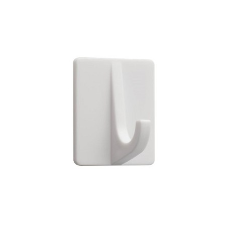 Tiger Baseline plakhaak rechthoek kunststof wit set a 4 stuks 32x42x31mm