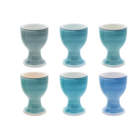 Coquetier Bleu céramique Ø5x7cm