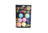 John Toy Sticky stretch glow in the dark ballen op kaart