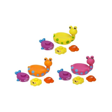 Badslakken 4 stuks in netje