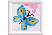 Papillon Diamond Dotz dans un cadre 7,6x7,6cm